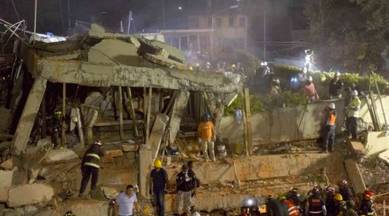 Mexico earthquake, Mexico earthquake school, Enrique Rebsamen school, Mexico earthquake death toll, World news, Indian Express