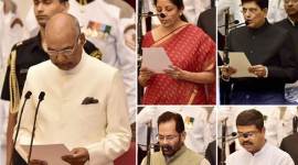 Cabinet Reshuffle, PM Narendra Modi government, PM Narendra Modi, Cabinet Minister, Mukhtar Abbas Naqvi, Dharmendra Pradhan, Nirmala Sitharaman, Piyush Goyal, India News, Indian Express, Indian Express News