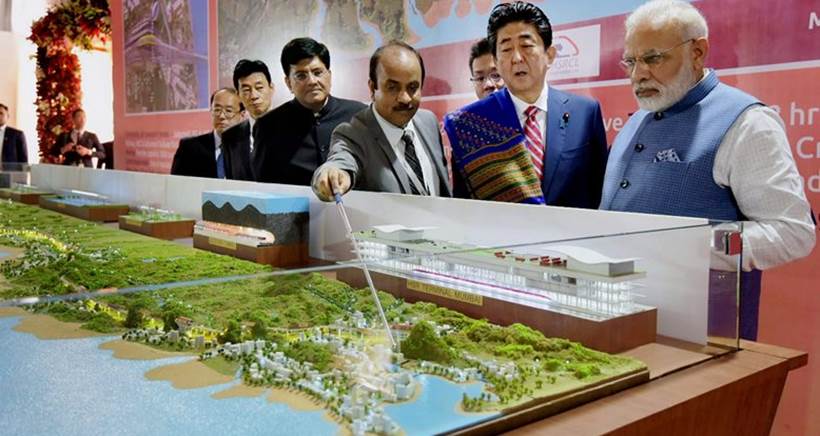 pm modi, shinzo abe, japan pm, abe in gujarat, shinzo abe pics, modi pics, shinzo abe photos, shinzo abe images, japanese prime minister, japan pm gujarat visit, modi pics, bullet train photos, indian express