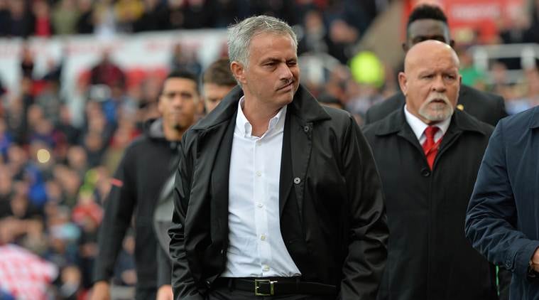 jose mourinho, manchester united, stoke city, mark hughes, football, english premier league, premier league, football, sports news, indian express