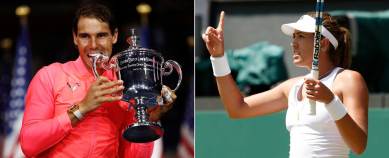 garbine muguruza, rafael nadal, tennis world no 1, us open 2017, tennis news, sports news, indian express