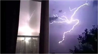 Mumbaikars are sharing chilling videos of thunderstorms, lightning on  Twitter | Trending News,The Indian Express
