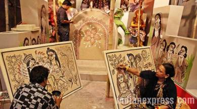 durga puja, durga puja 2017, kolkata, kolkata durga puja, durga puja inclusivity, religious tolerance durga puja, non veg durga puja, sunday eye, eye 2017, indian express