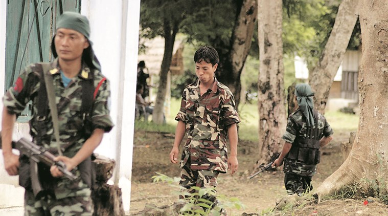 Kohima Arrest, Kohima NSCN(K) Cadres Arrested, NSCN(K) Cadres, Kohima NSCN Arrested, India News, Indian Express, Indian Express News