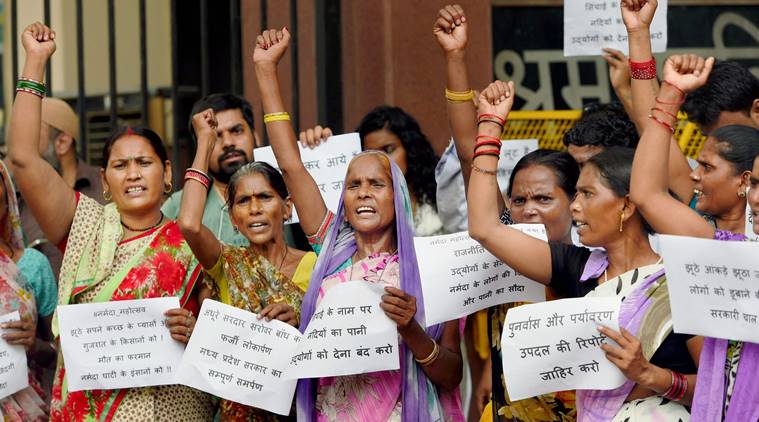 Activists up protests against Narmada dam in Maharashtra | India News,The  Indian Express