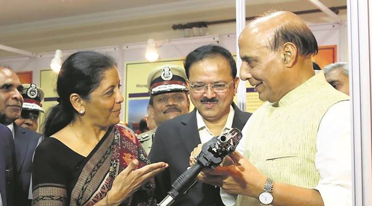 Nirmala Sitharaman, military, india military, Defence Minister, Make in India, Make in India defence, Armed forces preparedness, India News, Indian Express