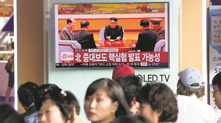 North Korea, Kim Jong Un, Hydrogen bomb, Kim Jong Un hydrogen bomb, North Korea Hydrogen bomb, US Korea conflict, Korean conflict, Explained, India Express