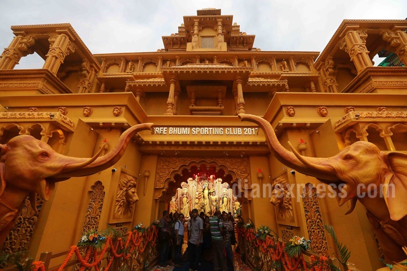 durga puja, durga puja 2017, kolkata durga puja, durga puja themes, durga puja unique theme, 2017 durga puja photos, bengal durga puja photos, durga pujo images, durga puja celebrations,