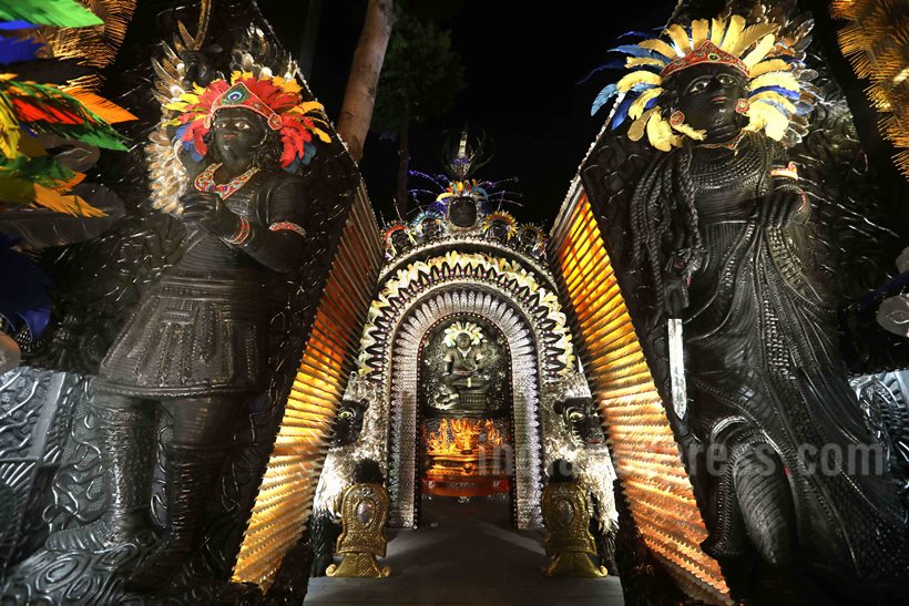 durga puja, durga puja 2017, kolkata durga puja, durga puja themes, durga puja unique theme, 2017 durga puja photos, bengal durga puja photos, durga pujo images, durga puja celebrations,