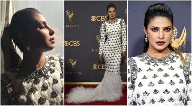 priyanka chopra, emmys 2017, priyanka chopra at emmys, priyanka chopra emmys look, priyanka chopra emmy