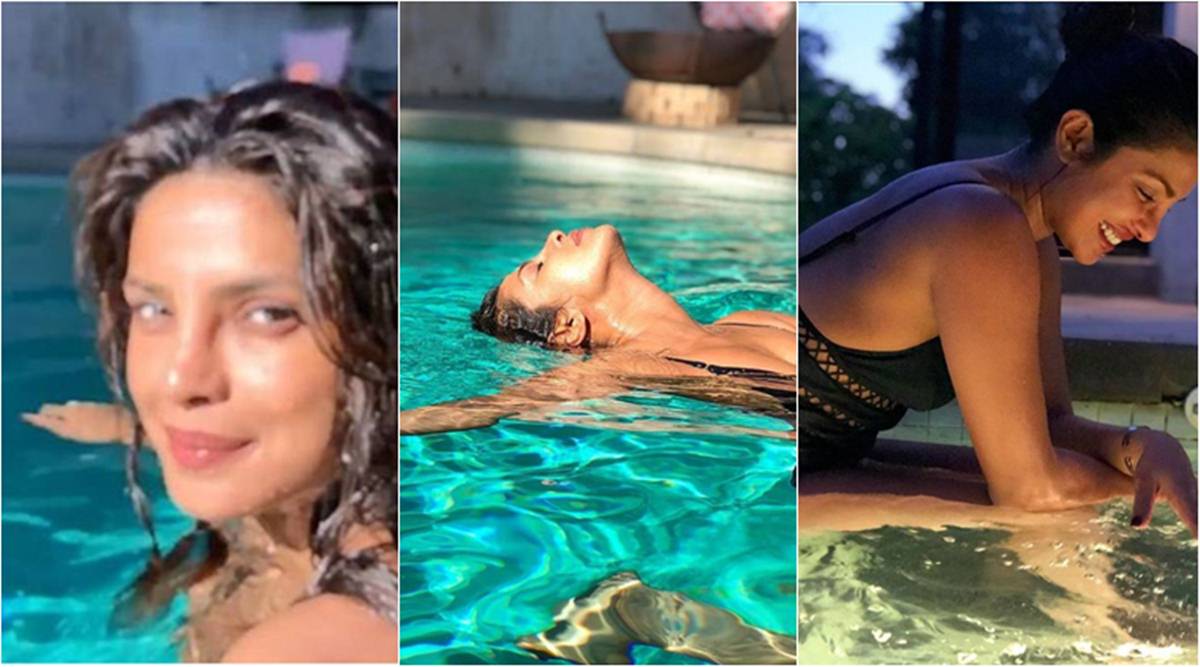 priyanka chopra swimming dress