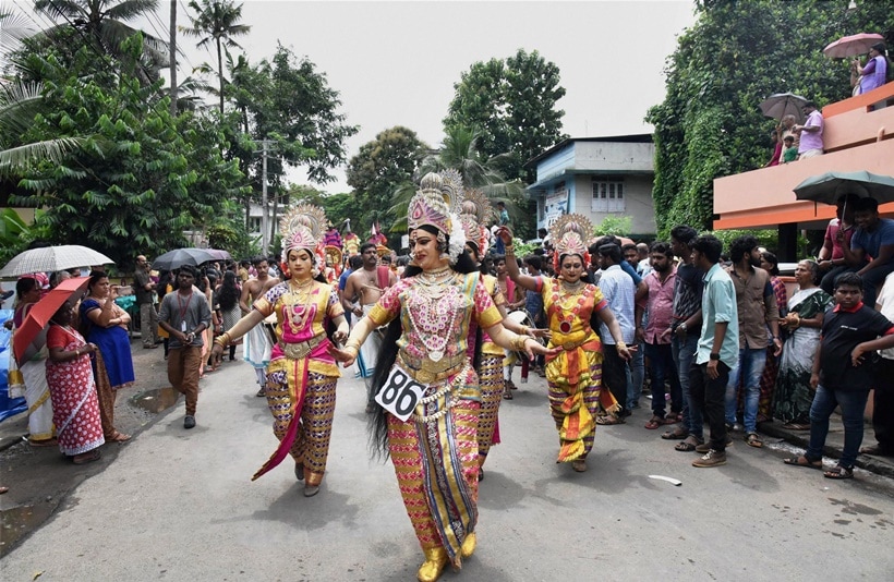onam, onam festival, onam 2017, kerala, onam rituals, onam pookalam, onam plays, onam dance, onam games, Onakalikal, onam food, kerala festival, onam photos, onam celebration photos, onam images, indian express