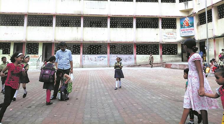 As questions are raised about safety of students: PMC, PCMC schools caught  napping: security guards missing, outsiders on campus, no woman attendants  | Cities News,The Indian Express