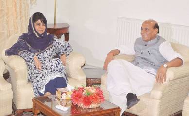 Rajnath Singh, Mehbooba Mufti, Rajnath Singh J&K visit, Kashmir unrest