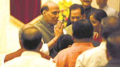 Rajnath Singh, Home Minister, BSF, Aircraft, Red tape, Aircraft grounded, India News, Indian Express