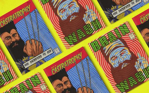 gurmeet ram rahim singh, dera sachha sauda, dera chief, ram rahim singh insaan, gurmeet ram rahim singh comics, ram rahim singh cartoons, indian express, indian express news