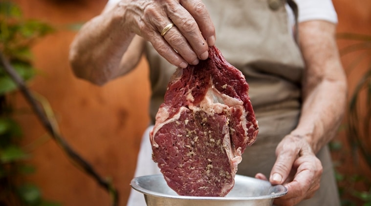 eating red meat, harmful effects of eating red meat, risk of developing diabetes, eating healthy and balanced diet, Indian express. Indian express news