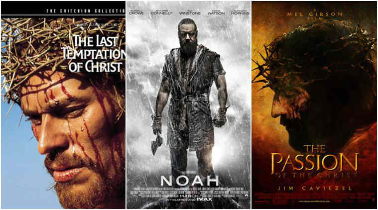 the last temptation of christ, the passion of christ, noah, religious controversial films, controversial films based on religion