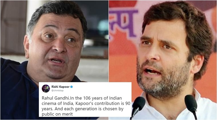 rishi kapoor, rishi kapoor slammed, rishi kapoor rahul gandhi, Rahul Gandhi speech