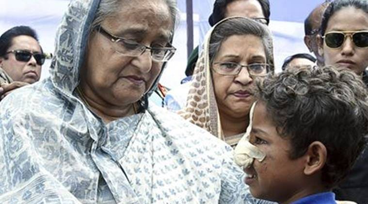 Bangladesh PM Sheikh Hasina, Rohingya Migrants, Rohingya Muslims, Myanmar Rohingya Migrants, Myanmar Rohingya Muslims, Sheikh Hasina Rohingyas, Bangladesh PM Rohingyas, Rohingya Exodus, World News, Indian Express, Indian Express News
