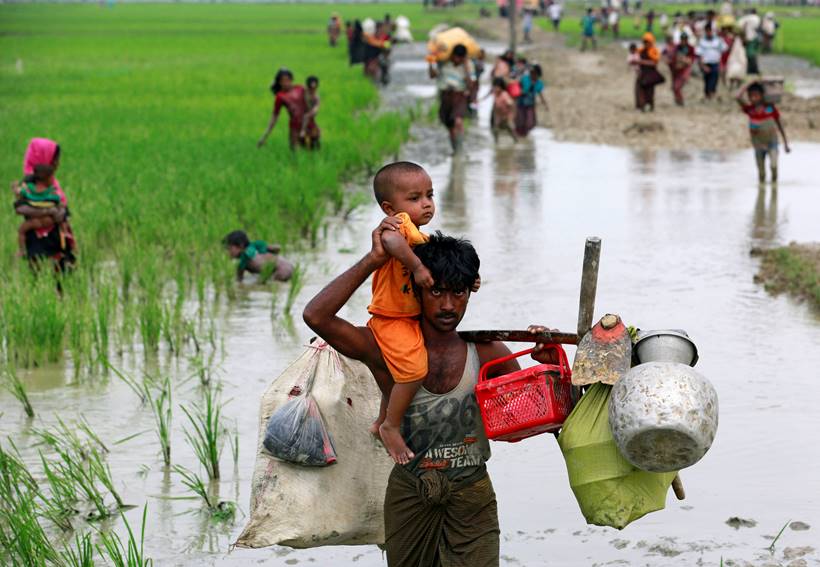 Rohingya muslims, myanmar, rakhine state, bangladesh, rohingya refugee pics, rohingya images, rohingya photos, latest photos from rohingya, rakhine conflict, rohingya muslim photo, myanmar genocide photos, indian express