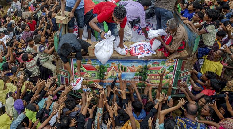 rohingya muslim news, myanmar hindus news, world news, indian express news