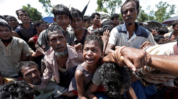 Rohingya, Rohingya muslims, BSF, Indo-Bangladesh border, Bangladesh, myanmar, india news, indian express news