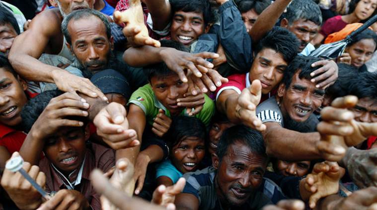 Rohingya, Myanmar, Rohingya refugees, Rohingya refugee crisis, UN Rohingyas, India Rohingya, Home Ministry, External Affairs Ministry Rohingya, Aung San Suu Kyi, India news, Indian Express