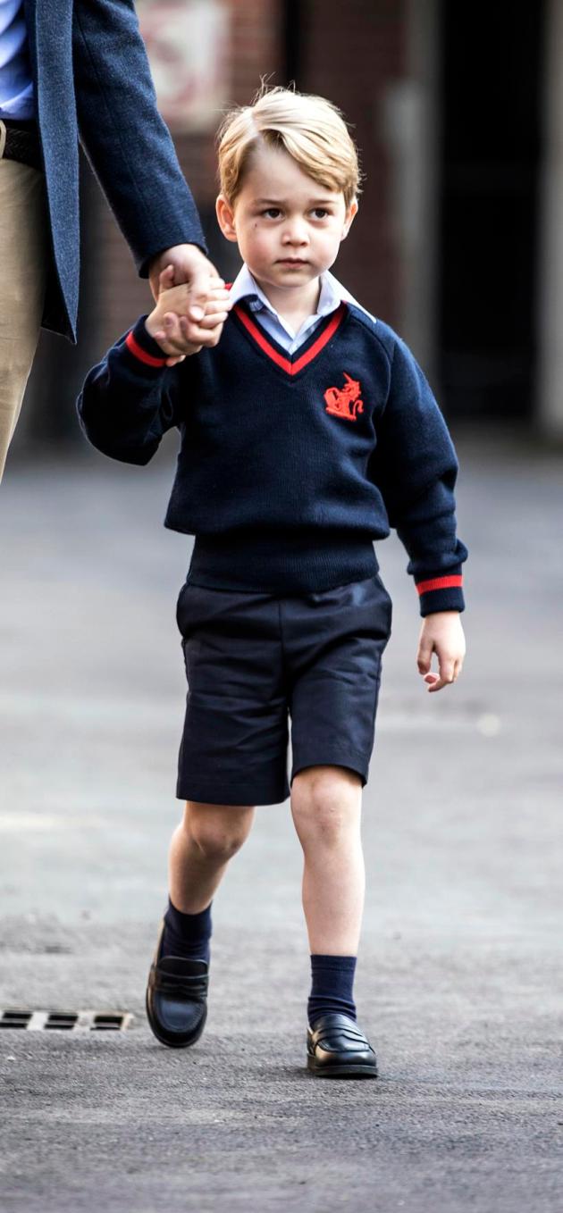 britain prince william, prince george, prince william, kensington palace, prince george first day, prince george school, prince george school photos, indian express, indian express news
