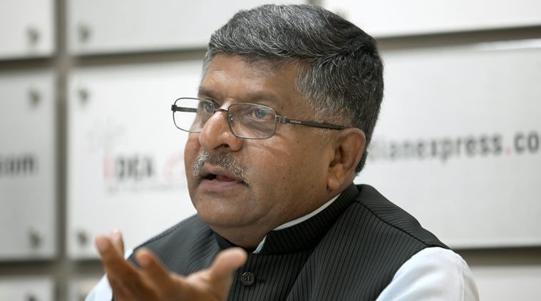 Mobile Companies, India Mobile Companies, Union Minister Ravi Shankar Prasad, IT Minister Ravi Shankar Prasad, IT Minister, India News, Indian Express, Indian Express News