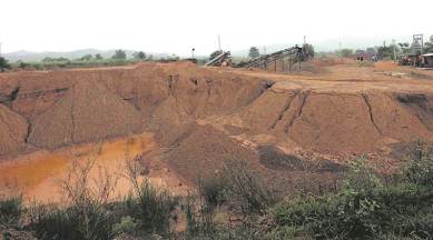 illegal mining, illegal mining punjab, khijrabaad village, mining site, majri block, punjab govt, indian express