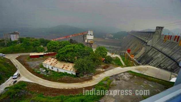 sarovar dam pictures, narmada dam pics, pm modi narmada dam inauguration, sardar sarovar narmada dam images, worlds second largest dam, sarovar dam photos, gujarat dam inauguration pics, pm modi narmada dam pics, indian express