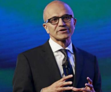 Microsoft, Satya Nadella autobiography, Bill Gates, Satya Nadella, Microsoft CEO, Microsoft founder, Hit Refresh, Steve Ballmer, Microsoft artificial intelligence, cloud computing, computing industry, digital tracking, Nadella Microsoft vision