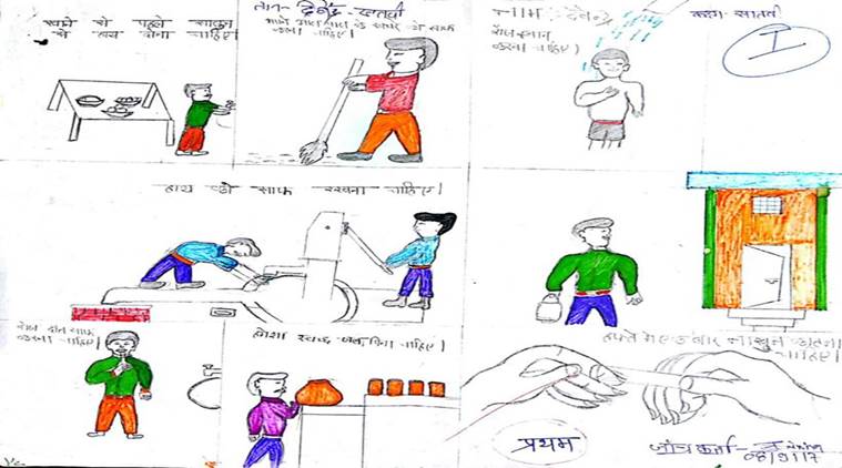 Swachh Bharat, Swachh Bharat painting contest, Swachh Bharat anniversary, Swachh Sankalp Swachh Siddhi painting competition, cleanliness campaign, east kameng, Chhattisgarh’s Kanker