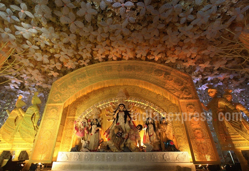 durga puja, durga puja 2017, kolkata durga puja, durga puja themes, durga puja unique theme, 2017 durga puja photos, bengal durga puja photos, durga pujo images, durga puja celebrations,