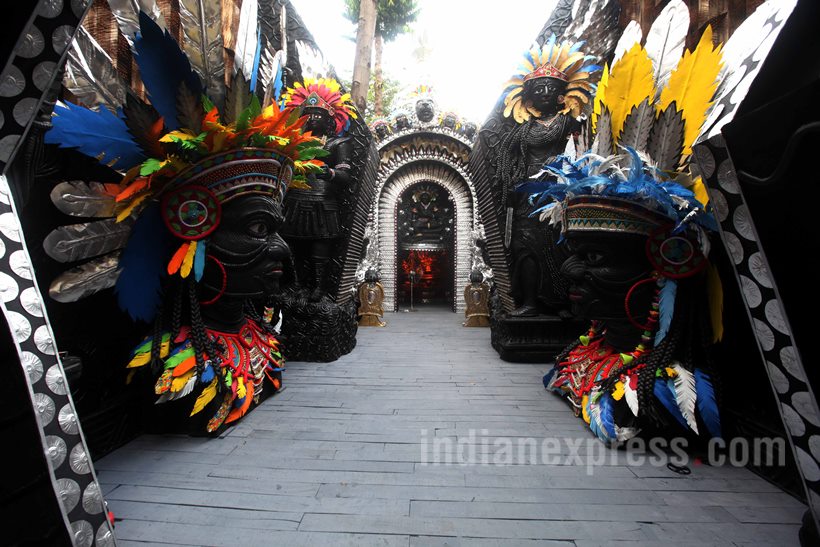 durga puja, durga puja 2017, kolkata durga puja, durga puja themes, durga puja unique theme, 2017 durga puja photos, bengal durga puja photos, durga pujo images, durga puja celebrations,