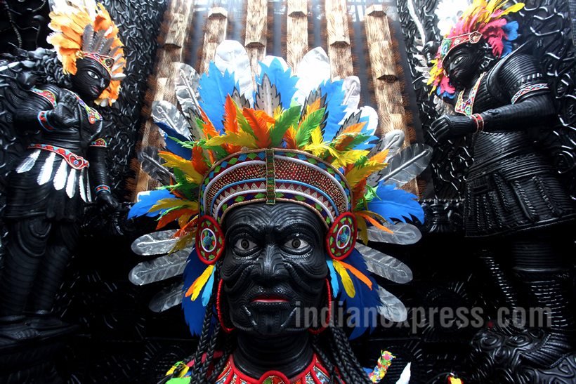 durga puja, durga puja 2017, kolkata durga puja, durga puja themes, durga puja unique theme, 2017 durga puja photos, bengal durga puja photos, durga pujo images, durga puja celebrations,