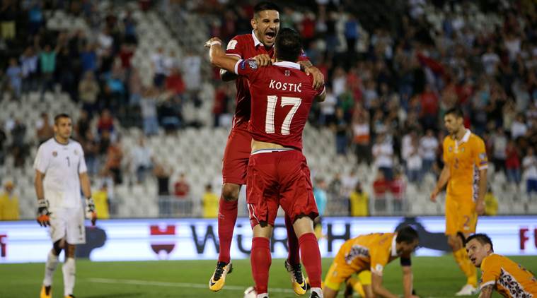 Serbia, Moldova, Wales, Austria, Ireland, World Cup qualifiers, sports news, football, Indian Express