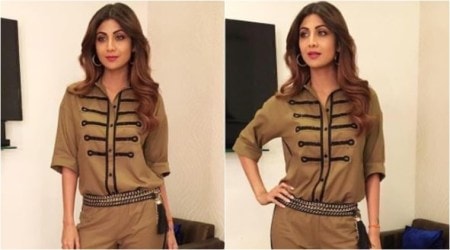 shilpa shetty, shilpa shetty fashion, shilpa shetty in seperates, celeb fashion, indian express, indian express news