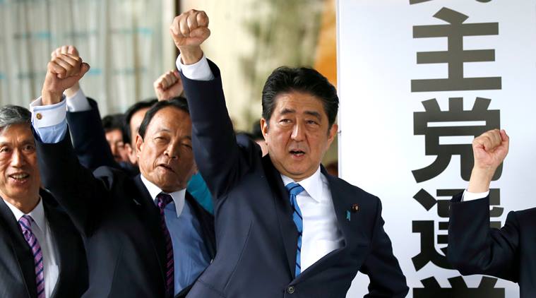 Shinzo Abe sweeps to resounding victory in Japan vote