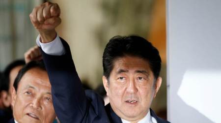 Shinzo Abe says US, Japan, S.Korea cooperation on N.Korea is firm
