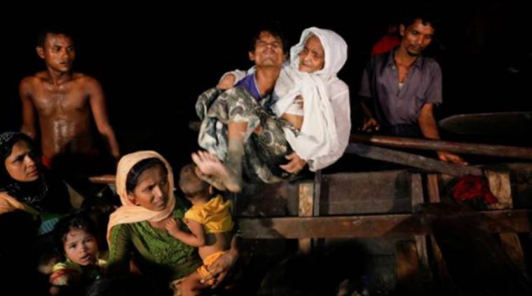 myanmar government, myanmar government access, international aid myanmar, access to rakhine, indian express news