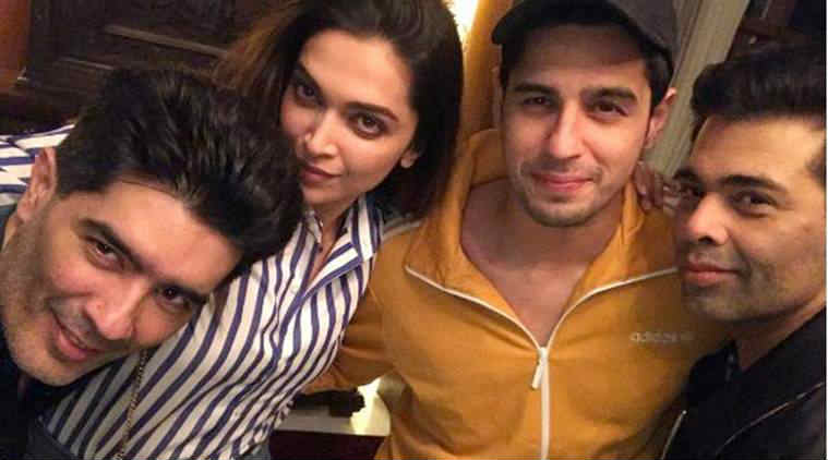 Photo | Padmavati actor Deepika Padukone is relaxing with Karan Johar