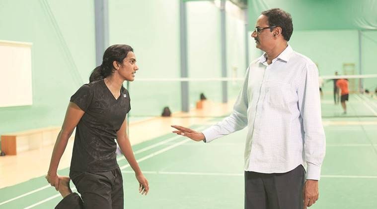 Image result for pv sindhu father