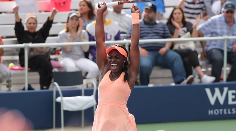 Sloane Stephens simply happy to be running around courts again