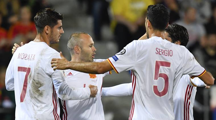 world cup qualifiers, uefa world cup qualifiers, fifa 2018 world cup, world cup qualifying, spain football team, serbia football, football news, sports news, indian express