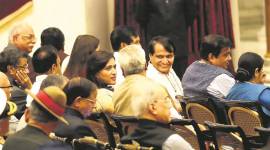 SURESH192332DL1364 Cabinet reshuffle, nirmala sitaraman, suresh prabhu, commerce ministry, India, Economy, Indian express