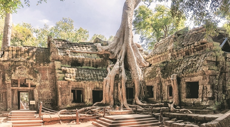 Ananda Temple, cultural symbols, indian cultural symbols, indian temples, Ta Prohm Temple, Cham Monuments, Thiruketeeswaram Temple, indian express