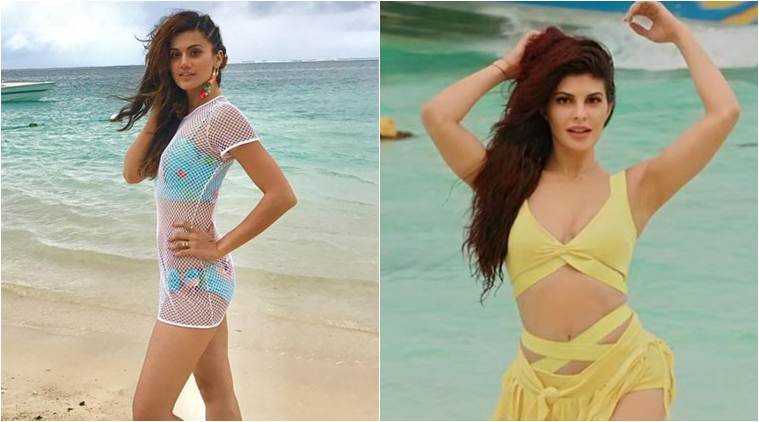 Taapsee Pannu Hard Xxx - EXCLUSIVE | Judwaa 2 actor Taapsee Pannu on wearing a bikini: The stress  was to share screen space with Jacqueline Fernandez | Bollywood News - The  Indian Express