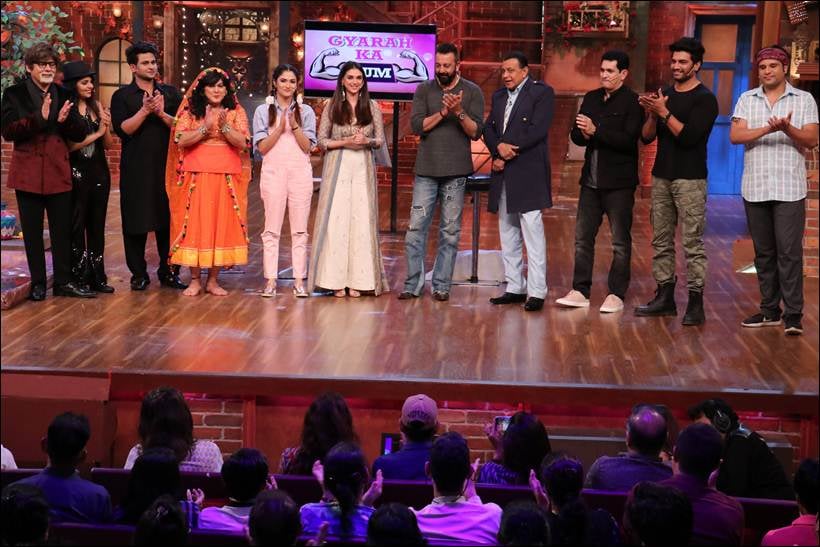 sanjay dutt, sanjay dutt drama company, sanjay dutt bhoomi promotions, bhoomi, sanjay dutt images